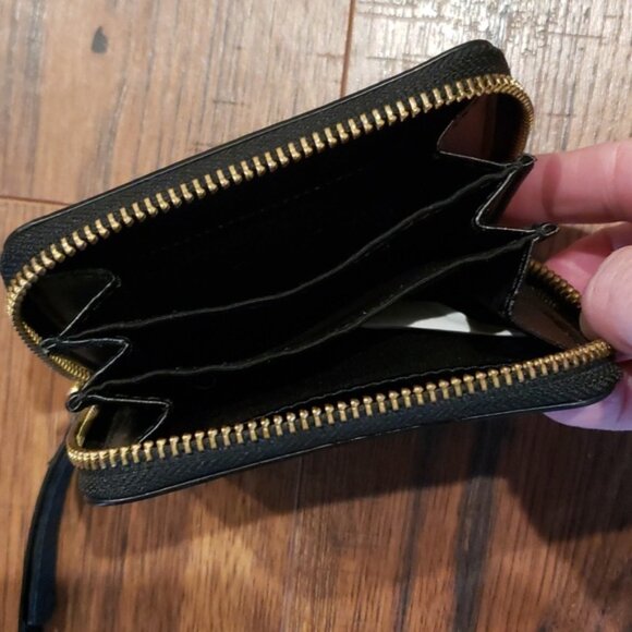 Marc Jacobs Mini Empire City Leather Zip Around Card/Coin Wallet - Picture 4 of 9